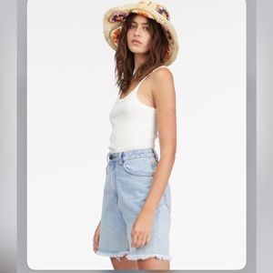 Billabong Long time Denim shorts Sweet blue
Light wash